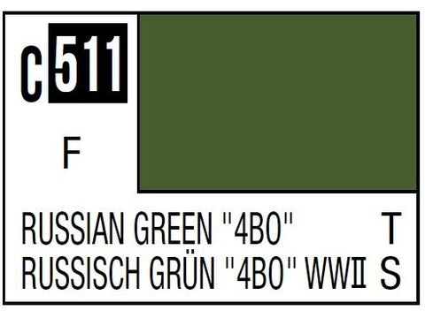 Mr.Hobby Mr.Color C-511 Russian Green 4BO nitro dažai, 10 ml