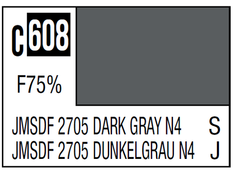 Mr.Hobby Mr.Color C-608 IJN JMSDF 2705 Dark Gray N4 nitro dažai 10 ml
