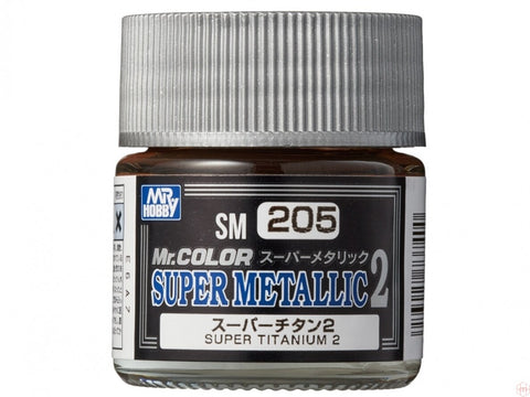 Mr.Color Super Metallic II SM-205 Super Titanium II nitro dažai 10 ml