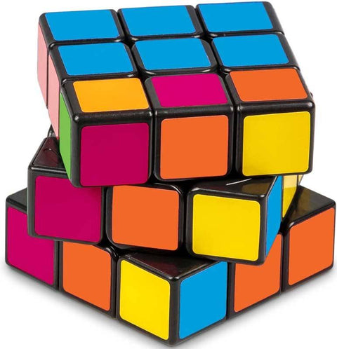 Spalvingas Rubiko kubas – 3x3 galvosūkis vaikams ir suaugusiems