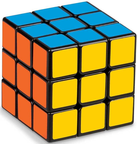 Spalvingas Rubiko kubas – 3x3 galvosūkis vaikams ir suaugusiems