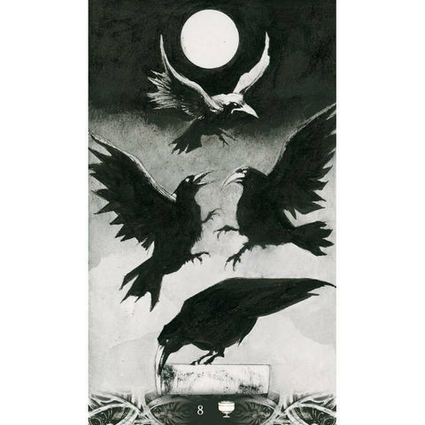 Lo Scarabeo: Murder Of Crows Tarot kortos - HOBI.LT 🇱🇹