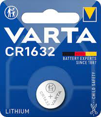 Varta CR1632 ličio monetinė baterija 3V 140mAh