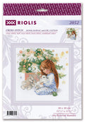 RIOLIS: My Beloved Bunnies Siuvinėjimo rinkinys iš RIOLIS Nr.: 2052 - HOBI.LT 🇱🇹