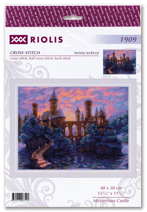 RIOLIS: Mysterious Castle siuvinėjimo rinkinys iš RIOLIS Nr.: 1909 - HOBI.LT 🇱🇹