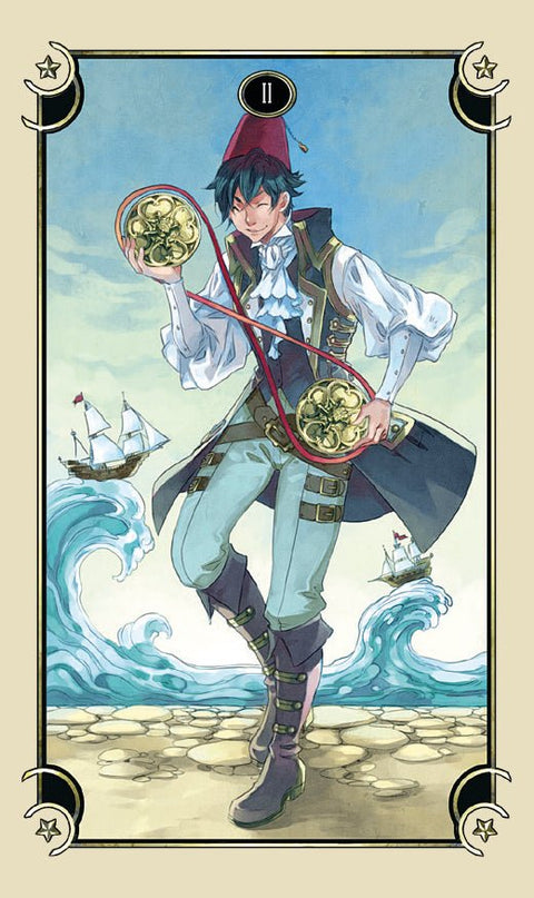 Llewellyn: Mystical Manga Tarot Mini kortos Llewellyn - HOBI.LT 🇱🇹