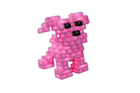 STAX System šviečiančios kaladėlės 160 vnt., suderinamos su LEGO, USB