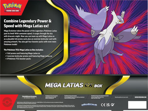 Pokémon Mega Latias EX kolekcinis TCG kortų rinkinys (anglų k.)