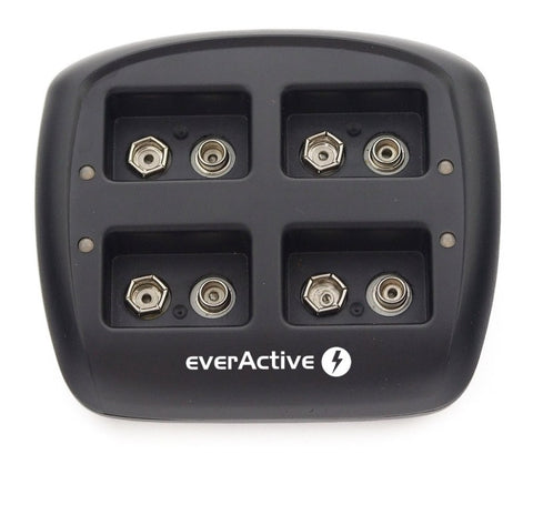 everActive NC-109 išmanus 9V Ni-MH baterijų įkroviklis