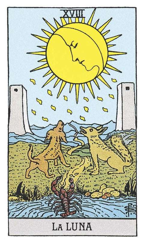 A. E. Waite Taro Mėlynas leidimas – 78 kortos, portugalų versija, AGM