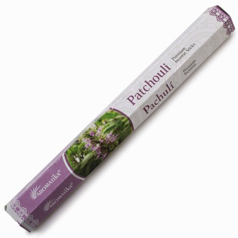 Pačiulių natūralūs smilkalai lazdelėmis, rankų darbo, be anglies | Aromatika
