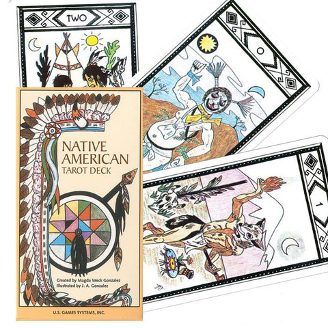 US Games Systems: Native American Tarot kortos - HOBI.LT 🇱🇹
