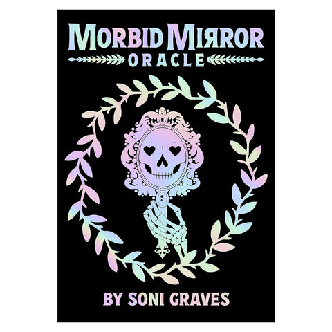 Morbid Mirror Oracle orakulo kaladė su 204 psl. vadovu, 77 kortos