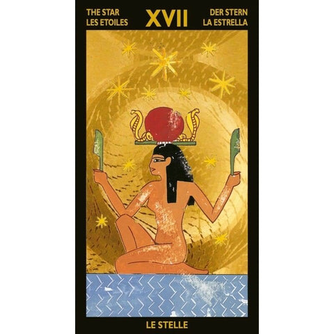 Lo Scarabeo: Nefertaris Tarot Kortos - HOBI.LT 🇱🇹