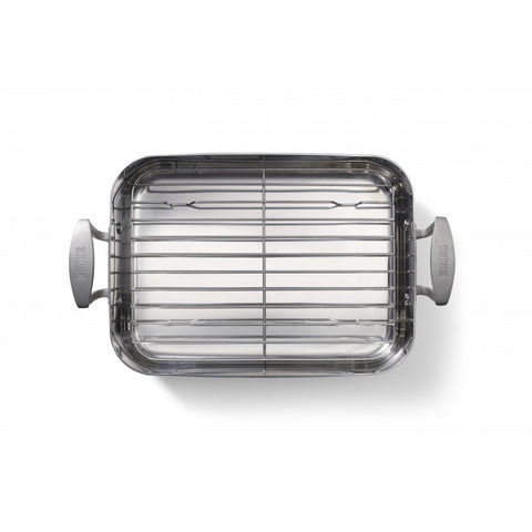 Nerūdijančio plieno kepimo forma 35x25 cm, orkaitė ir indukcija