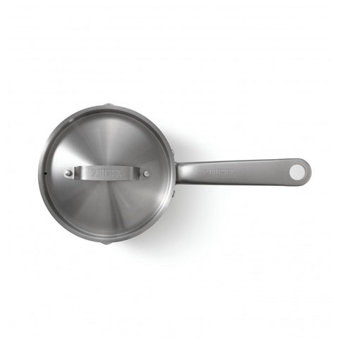 Nerūdijančio plieno puodas su dangčiu 1,4 l visoms kaitlentėms