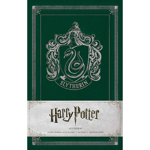 Hario Poterio Slytherin kolekcinė linijuota užrašinė, kieti viršeliai