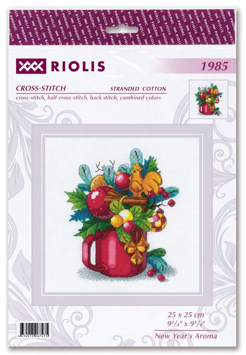 RIOLIS: New Year's Aroma siuvinėjimo rinkinys iš RIOLIS Nr.: 1985 - HOBI.LT 🇱🇹