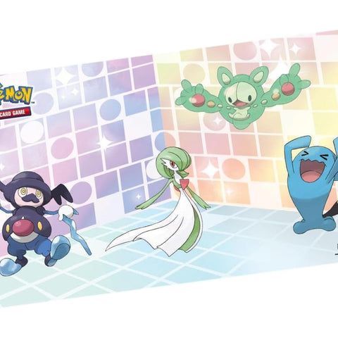 Pokemon TCG žaidimo kilimėlis Trick Room legendos, 60×34 cm