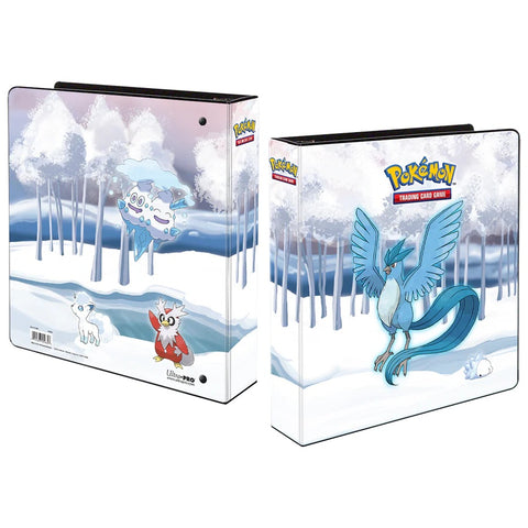 Ultra PRO Pokémon segtuvas Frosted Forest, 2 colių D-žiedai, kortelėms