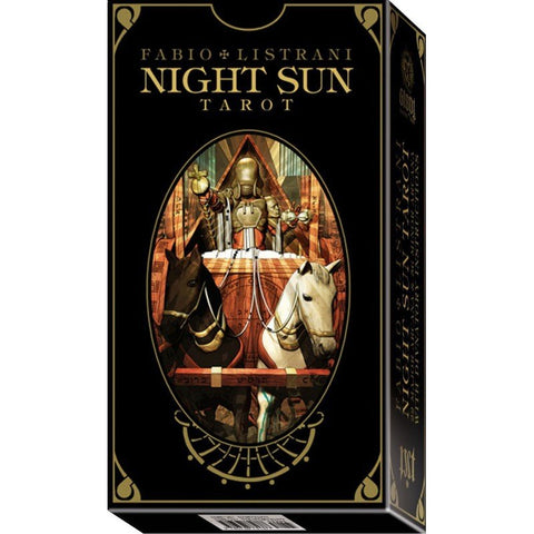 Lo Scarabeo: Night Sun Tarot Kortos - HOBI.LT 🇱🇹