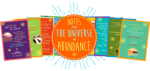 Hay House: Notes from the Universe on Abundance kortos Hay House - HOBI.LT 🇱🇹