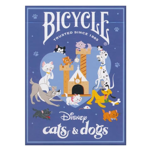 Bicycle Disney Šunys ir Katės žaidimo kortos – šeimai, pokeriui, kolekcijai
