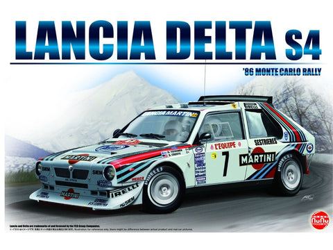 Lancia Delta S4 Monte Carlo 1986 1/24 plastikinis surenkamas modelis