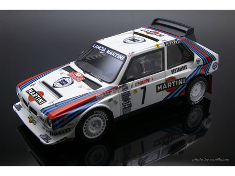 Lancia Delta S4 Monte Carlo 1986 1/24 plastikinis surenkamas modelis