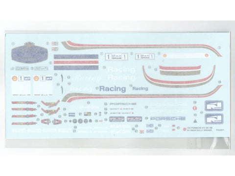 NuNu Porsche 911 SC/RS 1984 Omano ralio nugalėtojas 1/24, plastikinis rinkinys