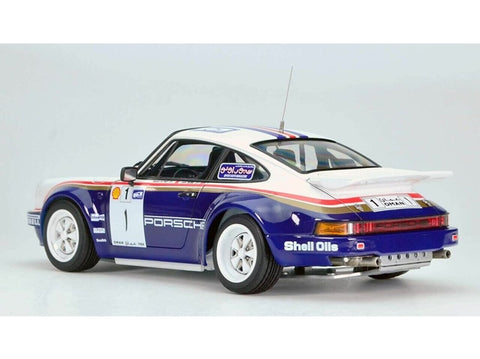 NuNu Porsche 911 SC/RS 1984 Omano ralio nugalėtojas 1/24, plastikinis rinkinys