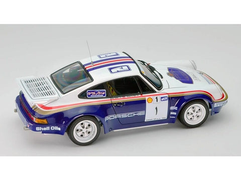 NuNu Porsche 911 SC/RS 1984 Omano ralio nugalėtojas 1/24, plastikinis rinkinys