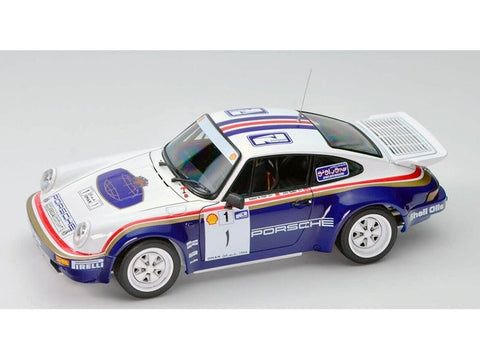 NuNu Porsche 911 SC/RS 1984 Omano ralio nugalėtojas 1/24, plastikinis rinkinys