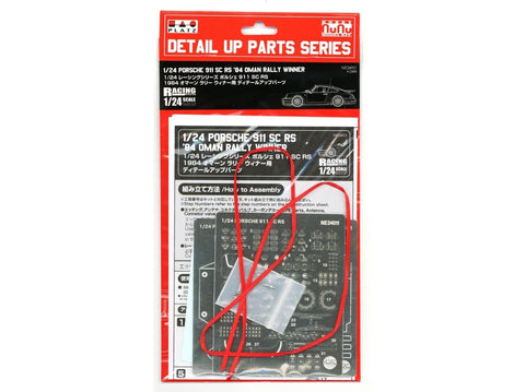 NuNu Porsche 911 SC/RS Omano ralis 1984 detalių rinkinys 1/24 E24011