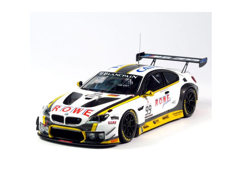BMW M6 GT3 Rowe 24h Spa 2016 surenkamas plastikinis 1/24 rinkinys