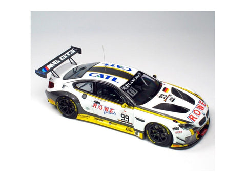 BMW M6 GT3 Rowe 24h Spa 2016 surenkamas plastikinis 1/24 rinkinys