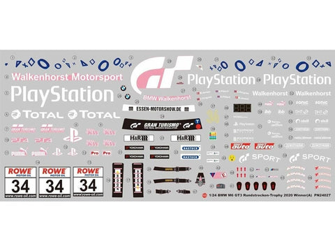 BMW M6 GT3 Rundstrecken Trophy 2020, surenkamas 1/24 modelis
