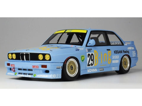 NuNu BMW M3 E30 Gr.A 1990 Inter TEC nugalėtojas Fuji, 1/24 plastikinis rinkinys