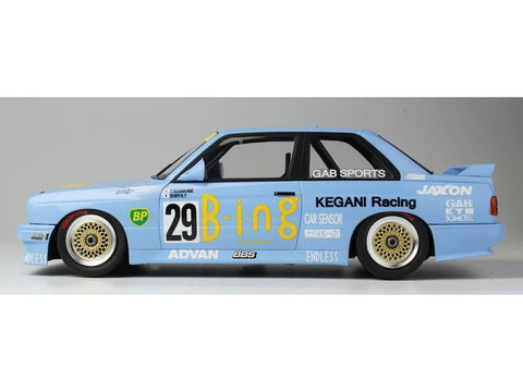 NuNu BMW M3 E30 Gr.A 1990 Inter TEC nugalėtojas Fuji, 1/24 plastikinis rinkinys