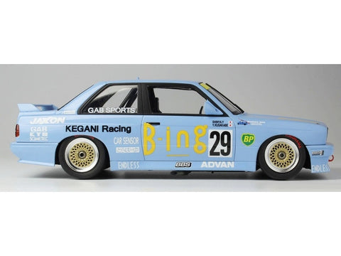 NuNu BMW M3 E30 Gr.A 1990 Inter TEC nugalėtojas Fuji, 1/24 plastikinis rinkinys