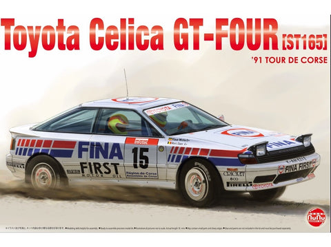 NuNu Toyota Celica GT-Four ST165 Tour de Corse 1991 1/24 surenkamas modelis