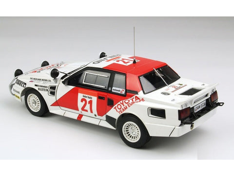 NuNu Toyota Celica TA64 ’85 Safari Rally nugalėtoja 1/24 plastiko rinkinys