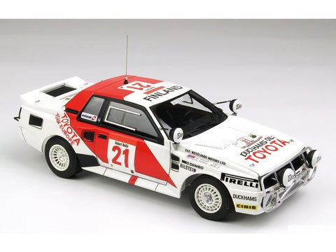 NuNu Toyota Celica TA64 ’85 Safari Rally nugalėtoja 1/24 plastiko rinkinys