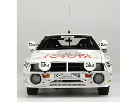 NuNu Toyota Celica TA64 ’85 Safari Rally nugalėtoja 1/24 plastiko rinkinys