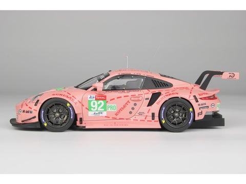 NuNu Porsche 911 RSR „Pink Pig“ 2018 Le Mans GTE nugalėtojas, 1/24 rinkinys