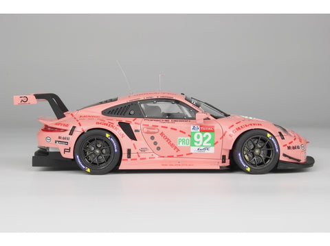 NuNu Porsche 911 RSR „Pink Pig“ 2018 Le Mans GTE nugalėtojas, 1/24 rinkinys