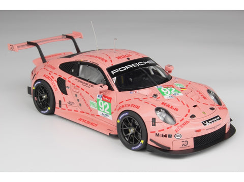 NuNu Porsche 911 RSR „Pink Pig“ 2018 Le Mans GTE nugalėtojas, 1/24 rinkinys
