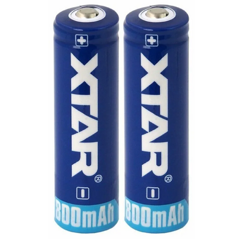 XTAR 14500 ličio jonų įkraunama baterija 800 mAh su apsauga