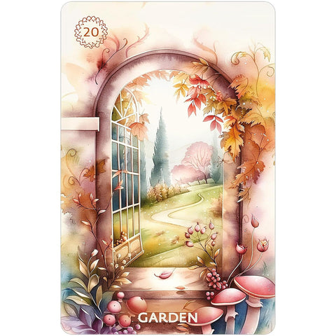 Autumn's Embrace Lenormand kortos – Irene Captijn, 36+2 kortos