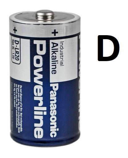 Panasonic Powerline Industrial šarminė baterija D (LR20), 1,5 V, 1 vnt.